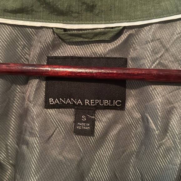 Banana Republic Utility Parka size small in Tuscany green - Picture 3 of 5